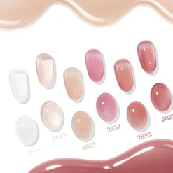 Best Gel Nail Polish Set Lunar Glow Veganer Nagellack|Hema-Frei