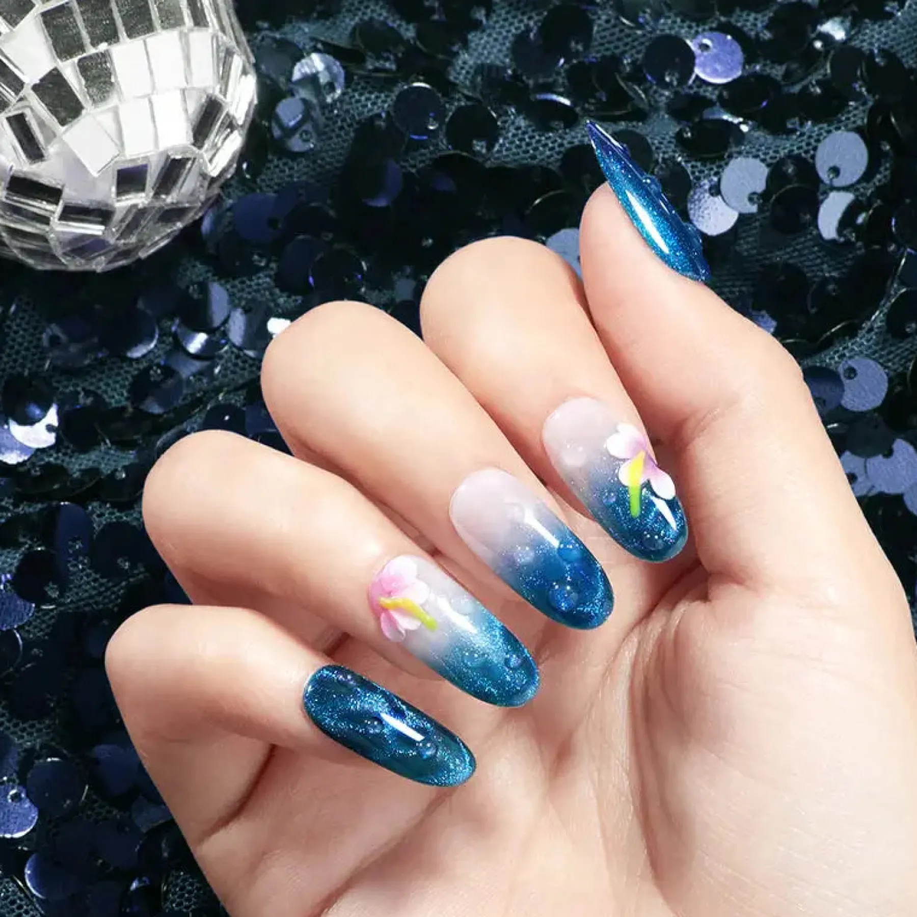 Discount Gel Nail Polish Set Salt Starfall Veganer Nagellack|Cat Eye Gellack