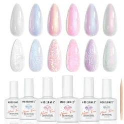 Sale Gel Nail Polish Set Sugar Galaxy Veganer Nagellack|Hema-Frei