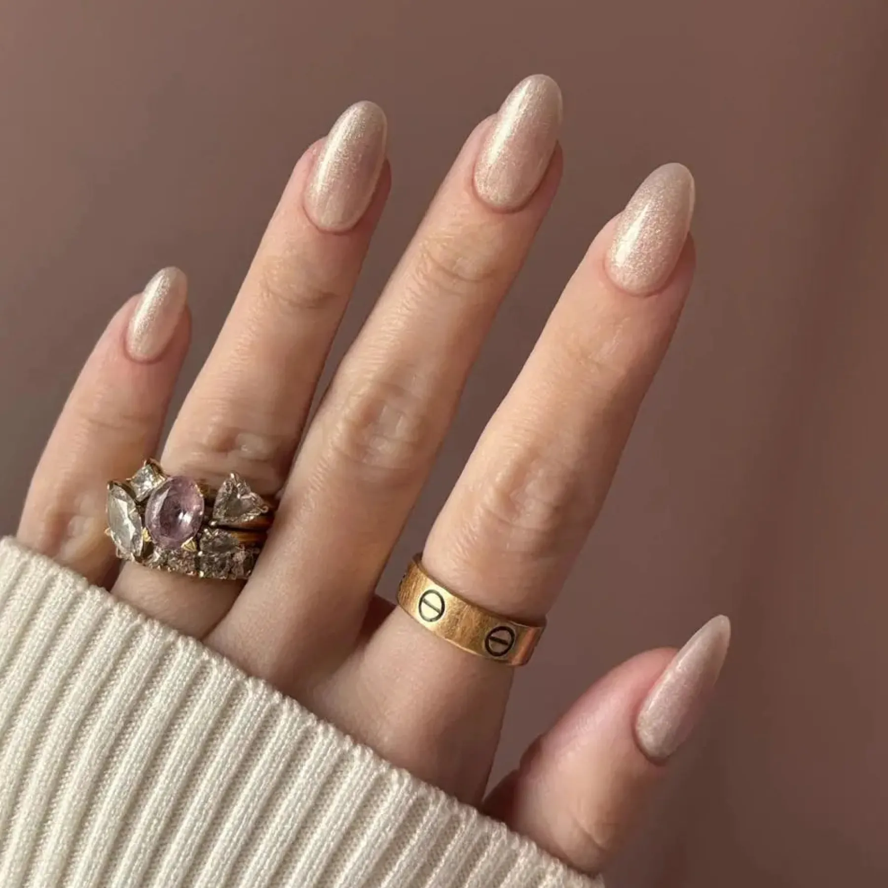 New Gel Polish Gilded Pearl Veganer Nagellack|Hema-Frei