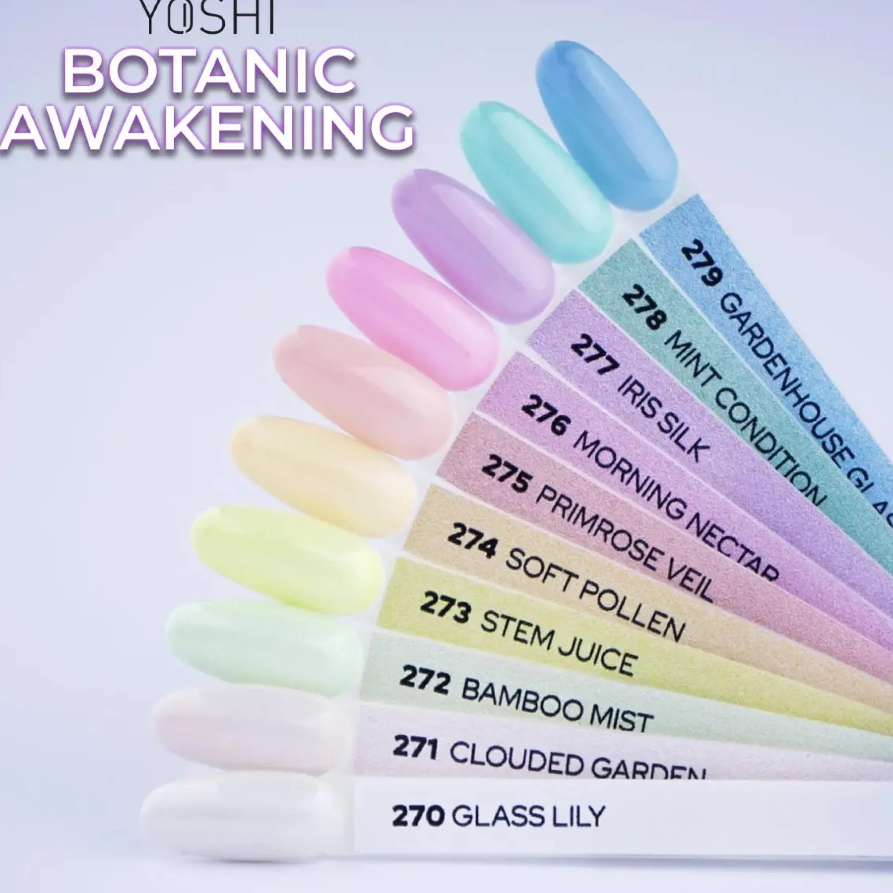 Clearance Gel Polish UV LED 270 Glass Lily Veganer Nagellack|5. Gellak