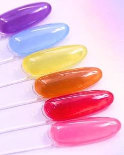 Hot Gel Polish Vitrage Red Veganer Nagellack|5. Gellak
