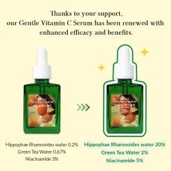 Gentle Vitamin C Serum Hauptzutat|Vegan Pflege
