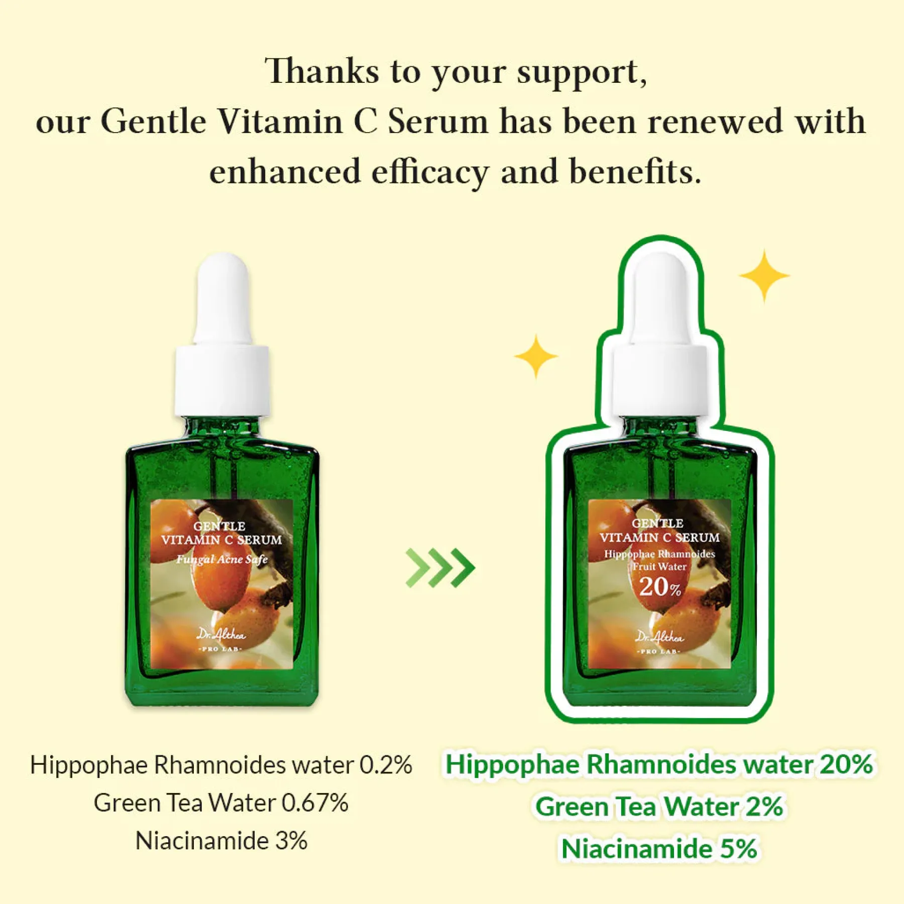 Gentle Vitamin C Serum Hauptzutat|Vegan Pflege