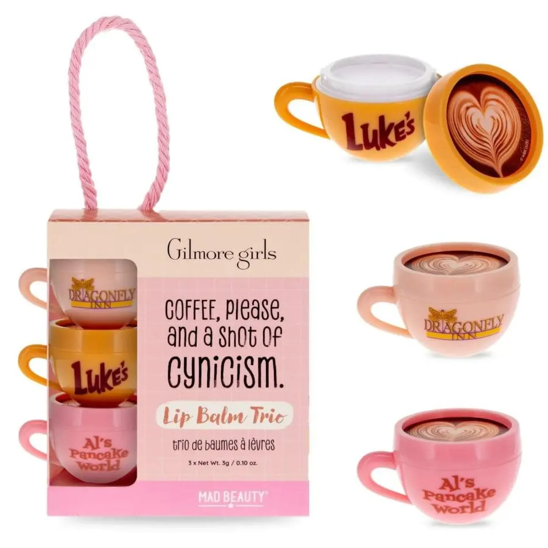 Online Gilmore Girls Lip Balm Trio Makeup Sets|Lippenbalsam