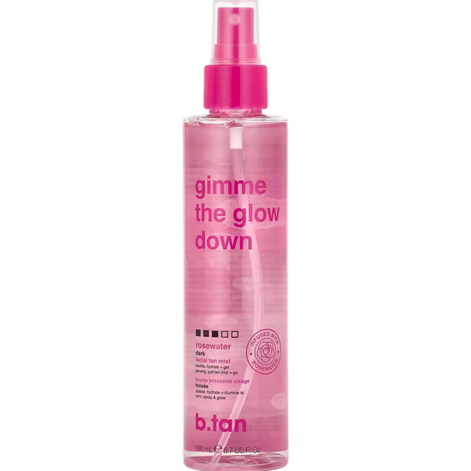 Discount Gimme The Glow Down Facial Tan Mist Tanning Spray|Vegan Tanning