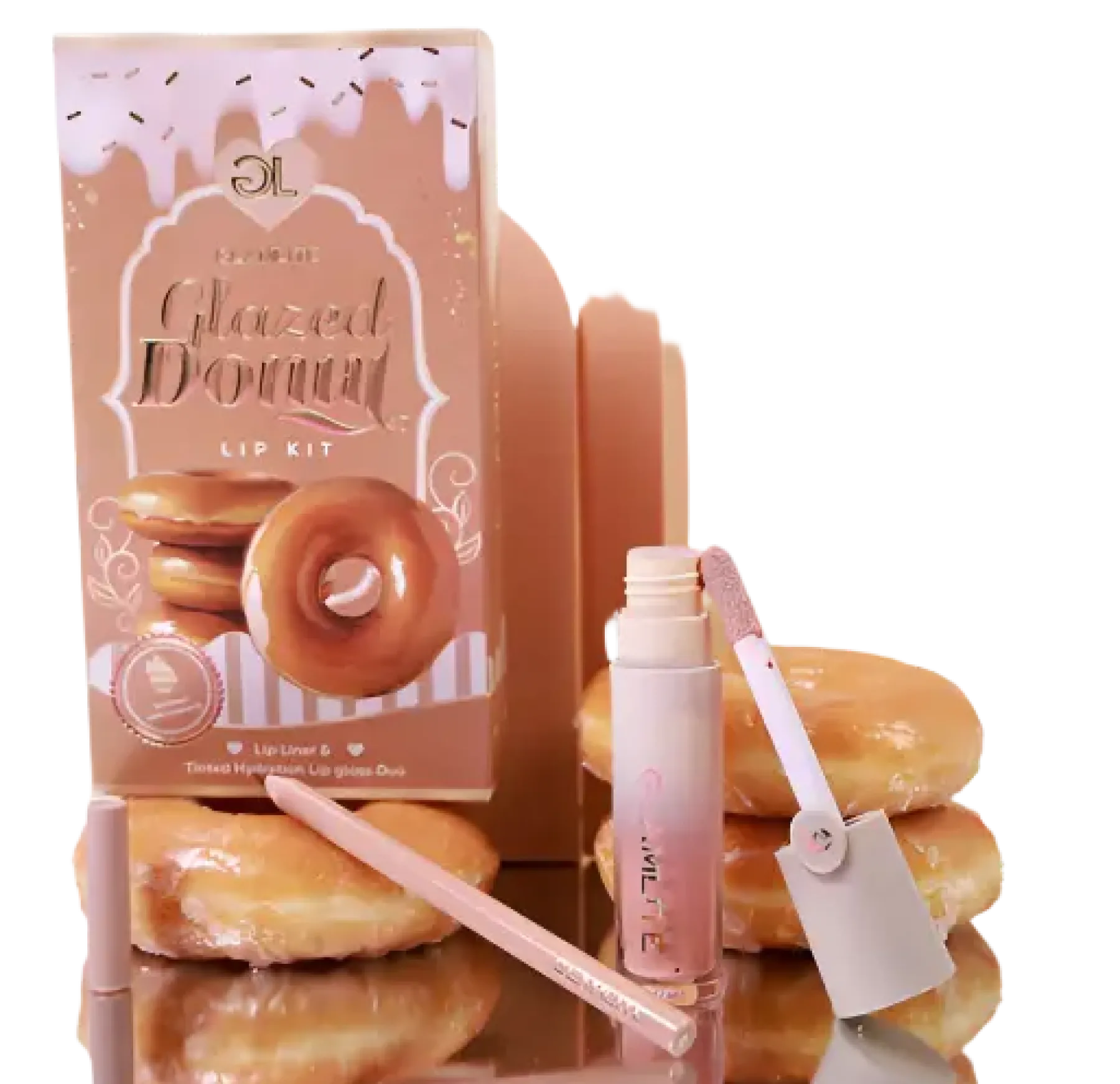 Discount Glazed Donut Lip Kit Makeup Sets|Lipgloss