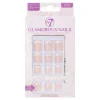 Discount Glamorous Press-On Nails French Timeless Künstliche Nägel