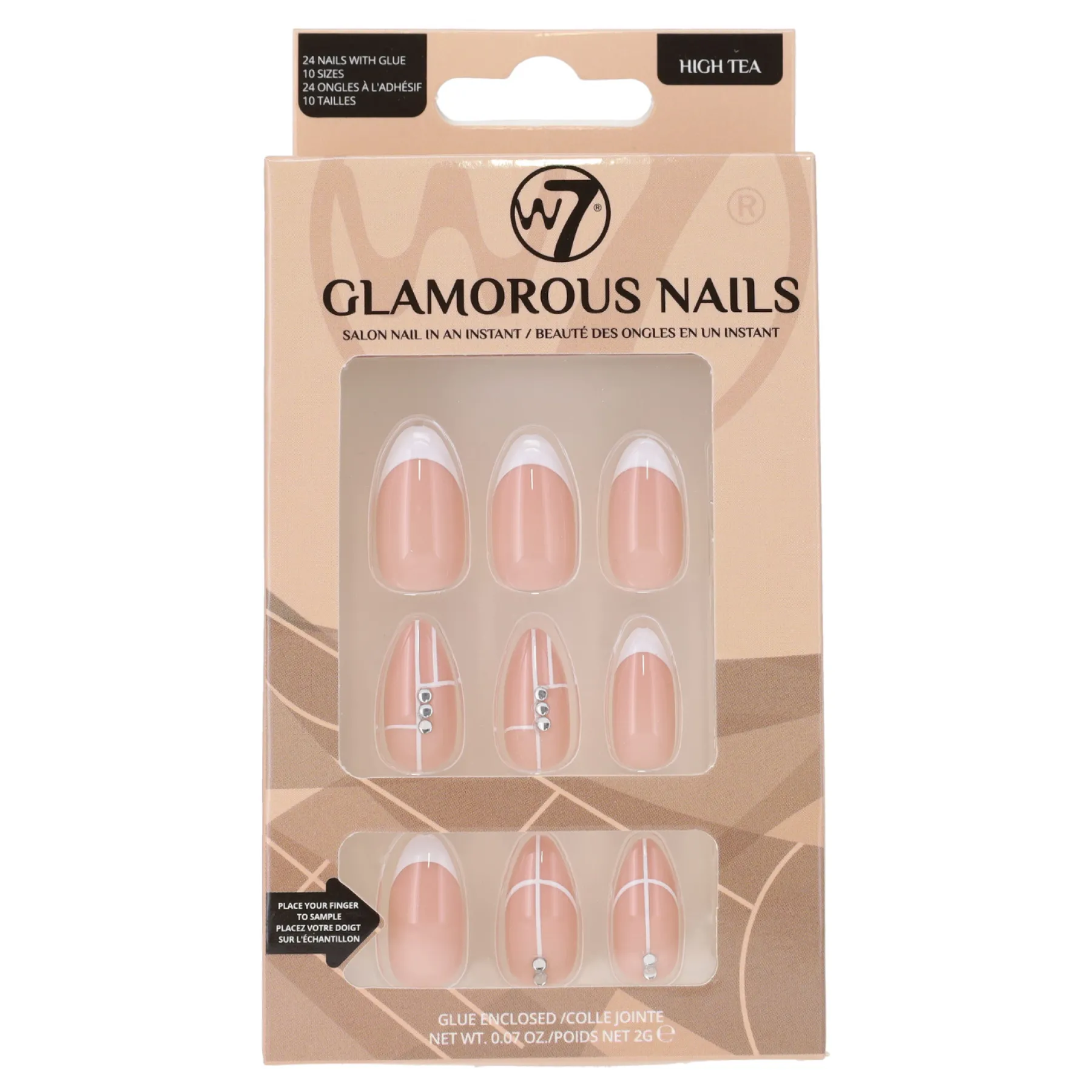 Glamorous Press-On Nails High Tea Künstliche Nägel