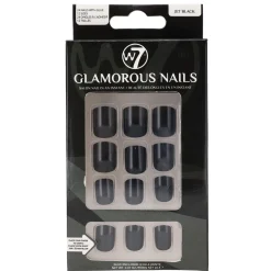 Glamorous Press-On Nails Jet Black Künstliche Nägel