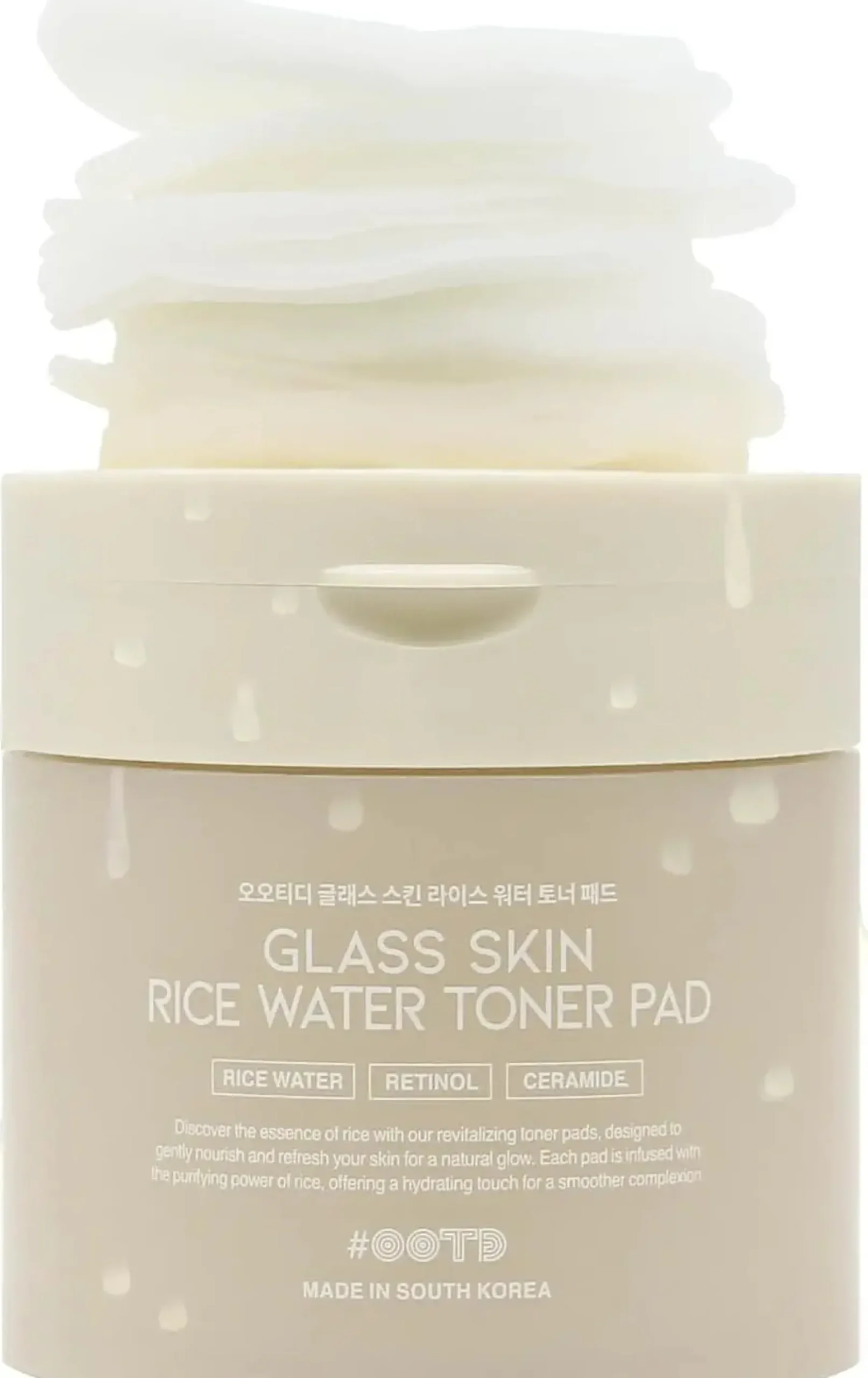 Best Glass Skin Rice Water Toner Pad Alle Korean Skincare|Toners