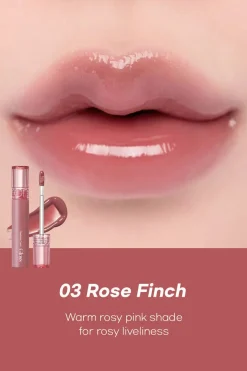 Sale Glasting Color Gloss 03 Rose Finch Lipgloss|Korean Makeup