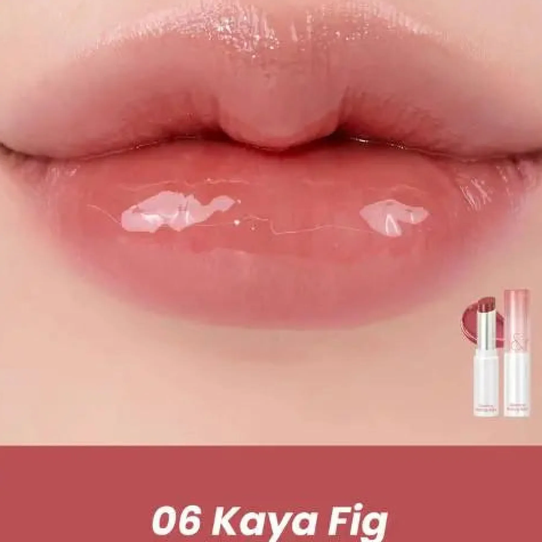 Best Glasting Melting Balm 06 Kaya Fig Korean Makeup|Lippenbalsam