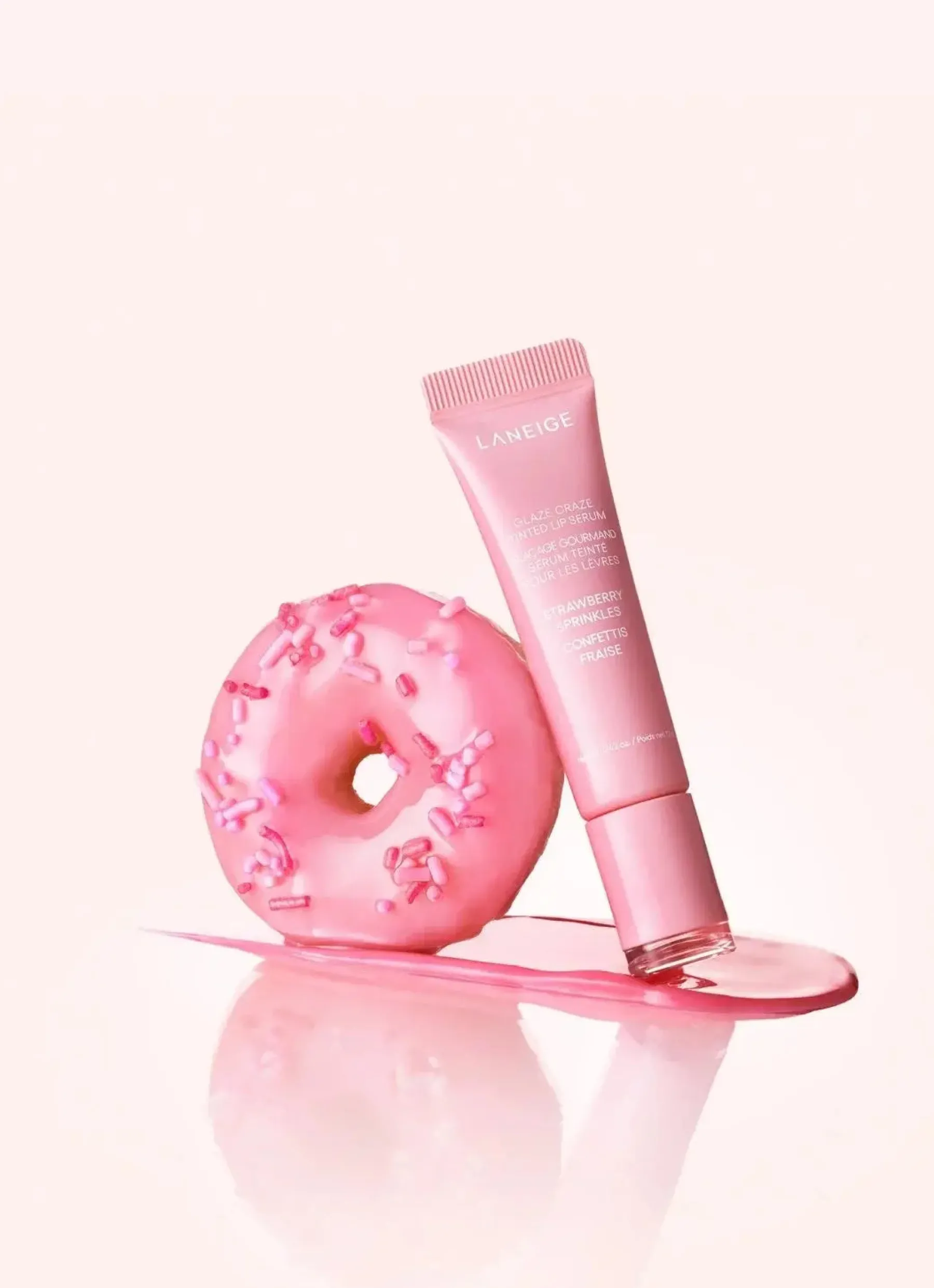Clearance Glaze Craze Tinted Lip Serum Strawberry Sprinkles Alle Korean Skincare|Korean Makeup