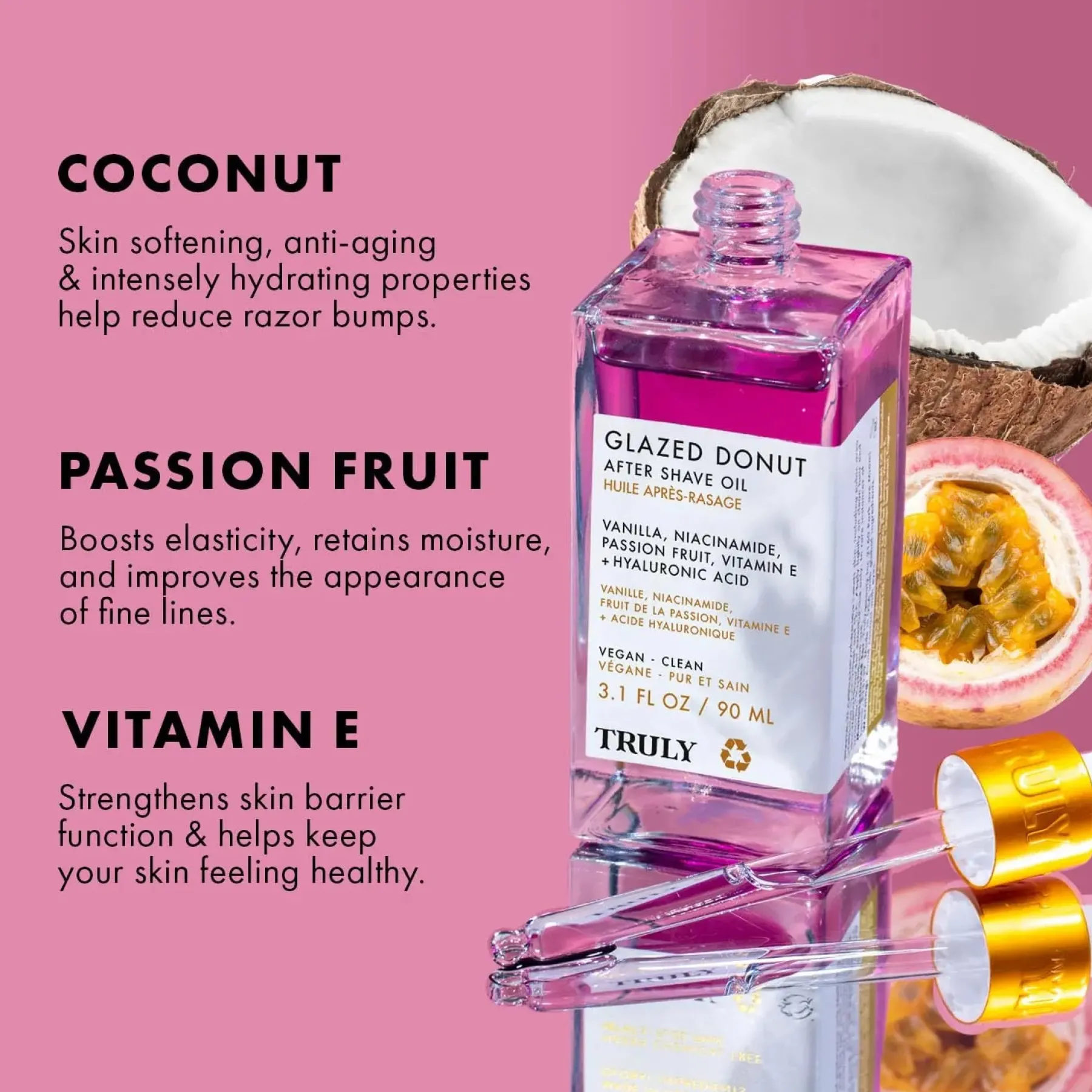 Outlet Glazed Donut After Shave Oil Vegan Pflege|Rasieren & Enthaarung