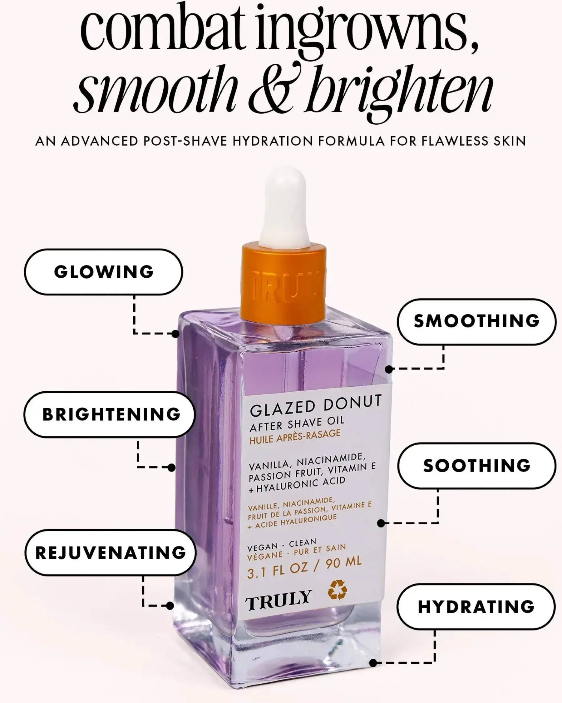 Outlet Glazed Donut After Shave Oil Vegan Pflege|Rasieren & Enthaarung