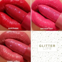 Best Glitter Lips Femme Fatale Lippenstift|Veganer Lippenstifte