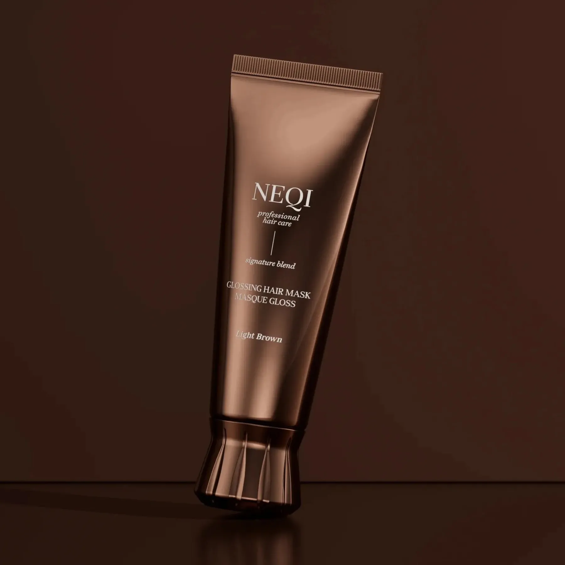 Outlet Glossing Mask Light Brown Haarmaskers|Haarprobleem