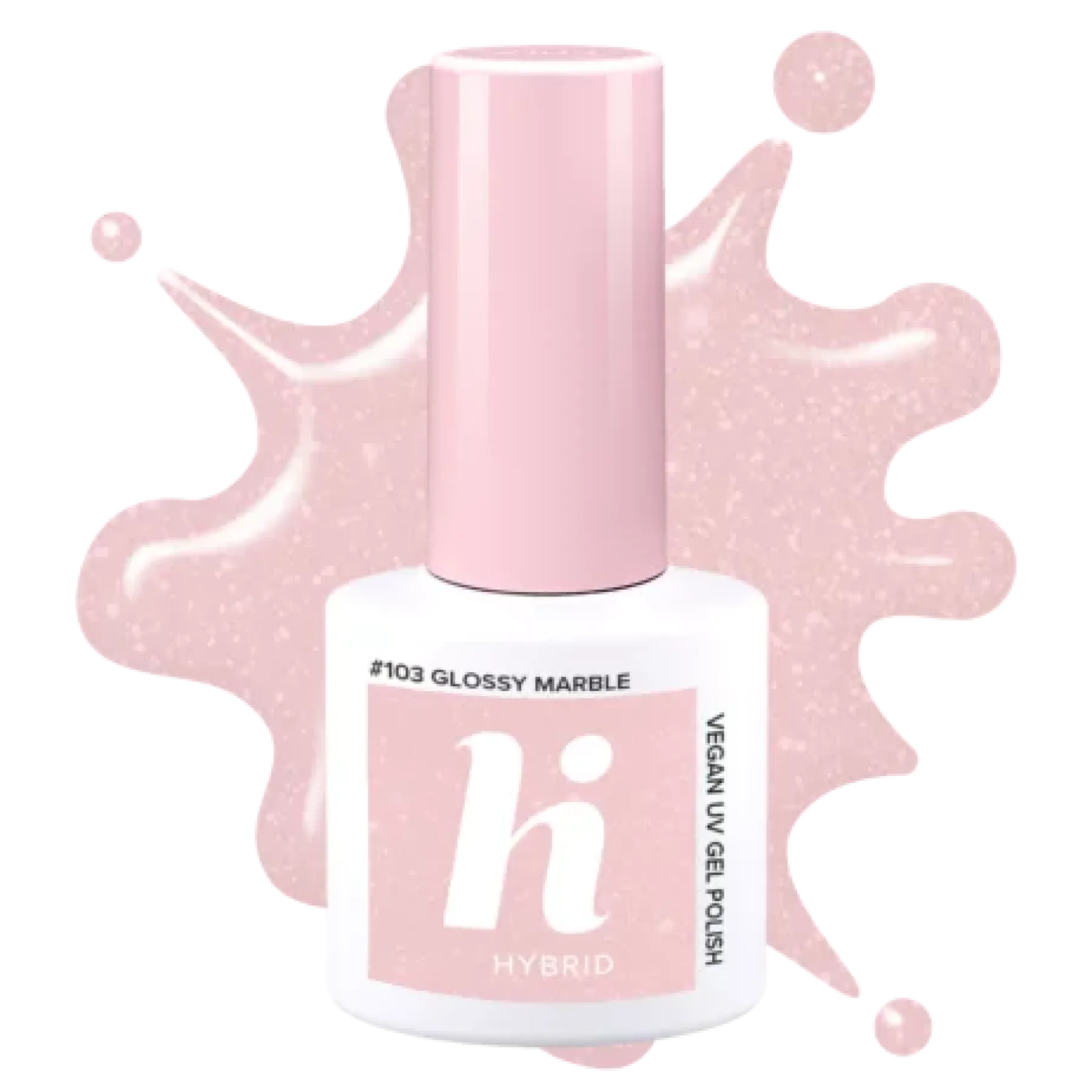 New 103 Glossy Marble UV Gel Polish Veganer Nagellack|5. Gellak