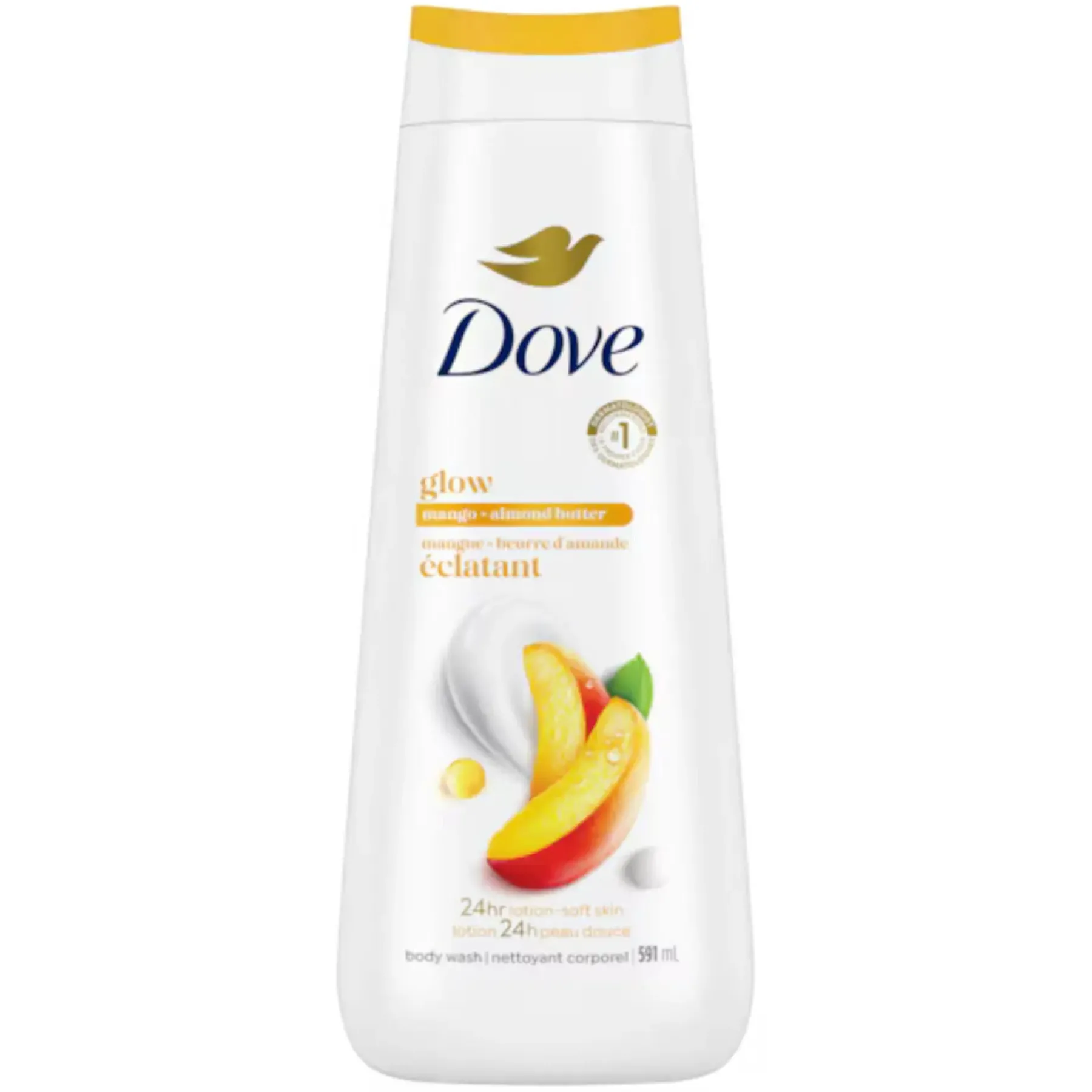 Glowing Body Wash Mango Butter & Almond Butter Vegan Pflege|Hautprobleme