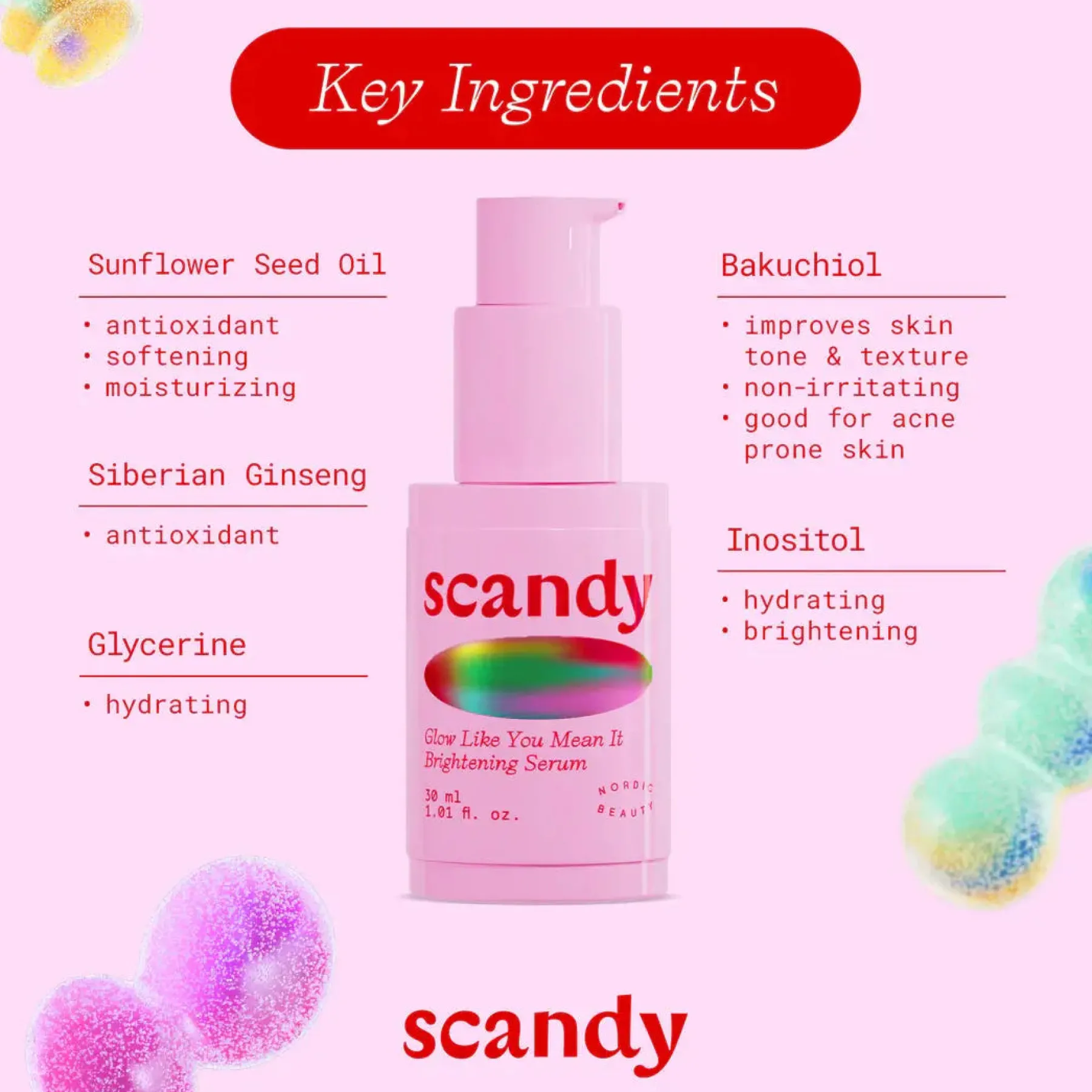 Clearance Glow Like You Mean It Brightening Serum Vegan Pflege|Problemlösende Seren