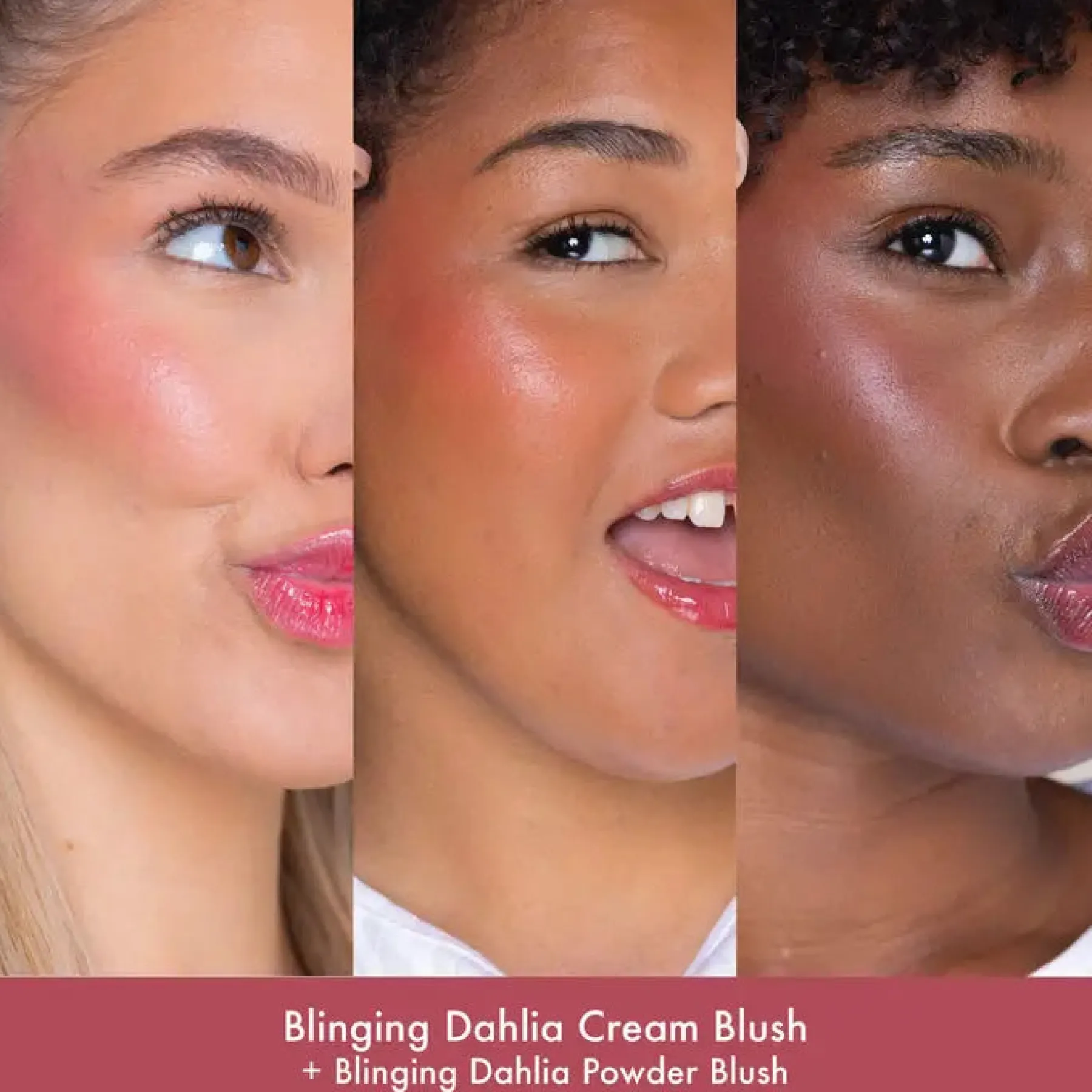Hot Glow Milk Matte Cream Blush Blinging Dahlia Rouge