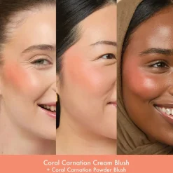 Best Glow Milk Matte Cream Blush Coral Carnation Rouge