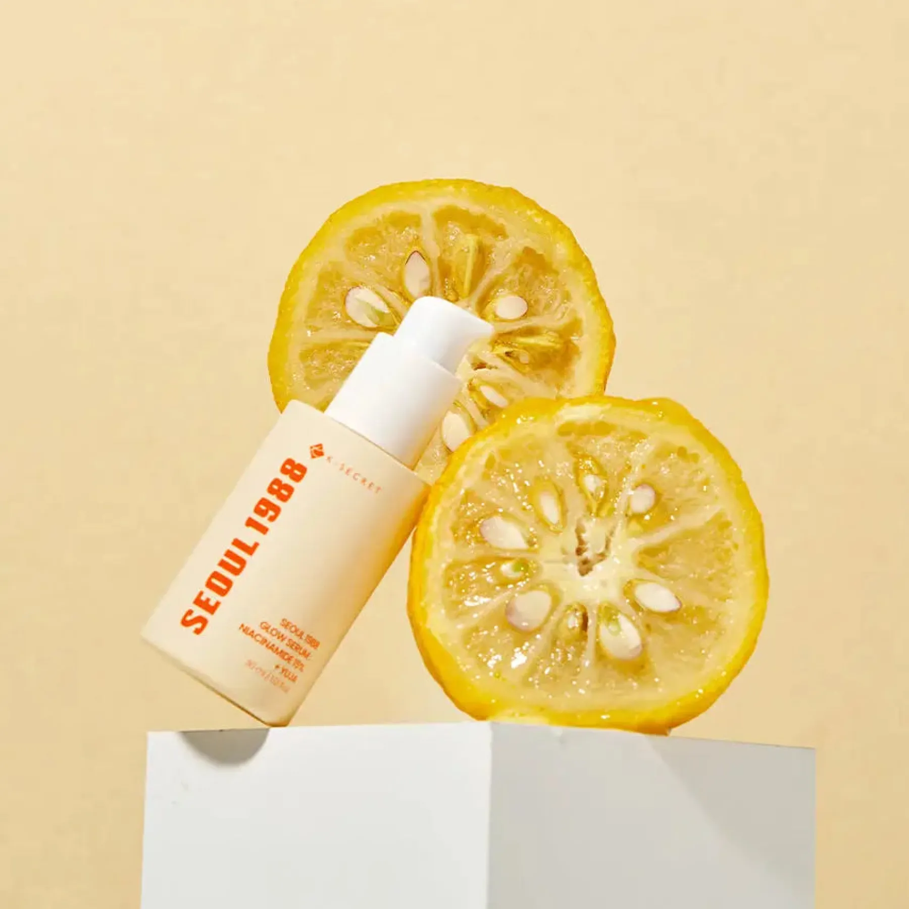 Outlet Glow Serum: Niacinamide 15% + Yuja Hauptzutat|Vegan Pflege