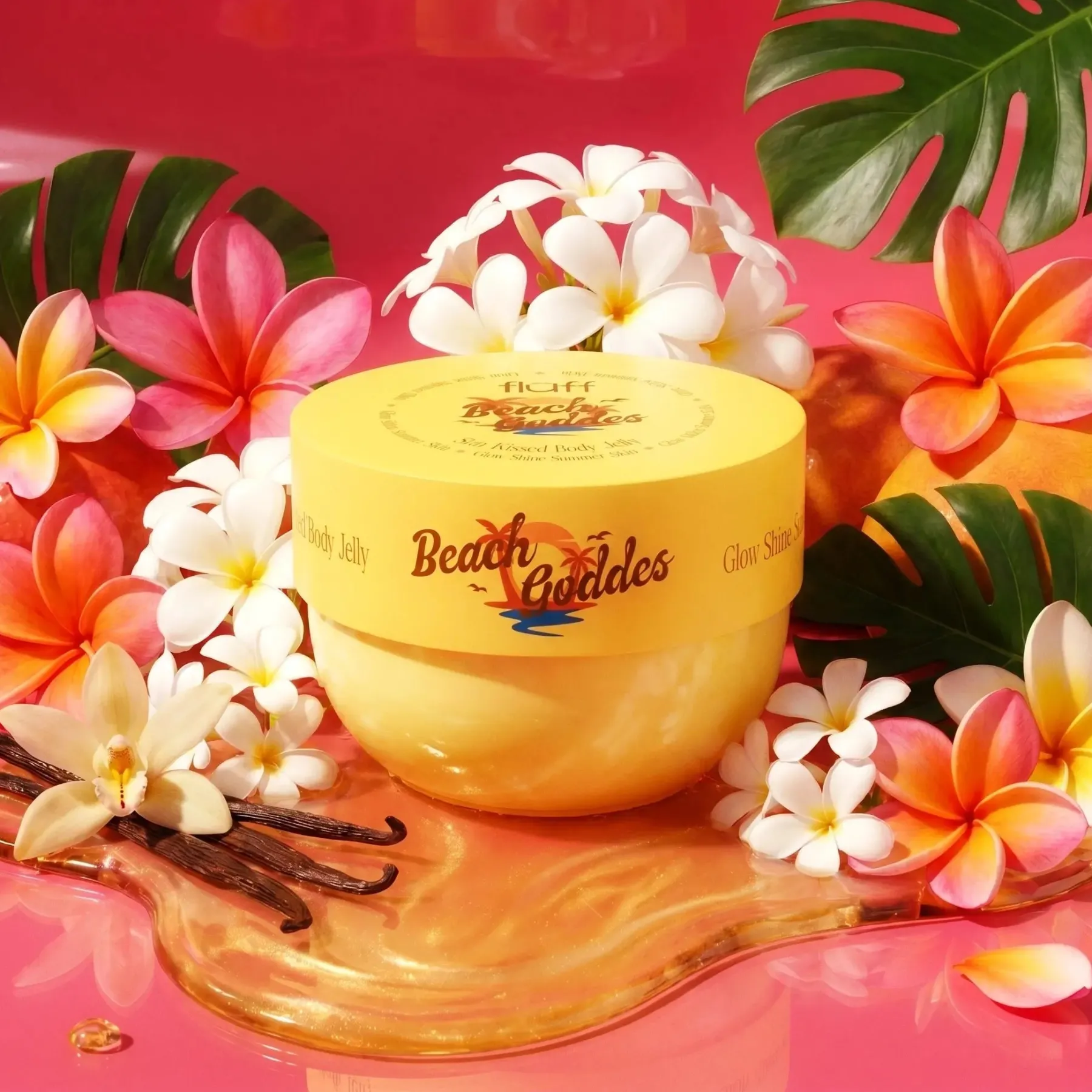 Best Glowy Body Jelly Beach Goddess Everything Shower|Scent Layering Vanilla
