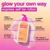 Clearance Glow Your Own Way Express Self Tan Lotion Vegan Tanning