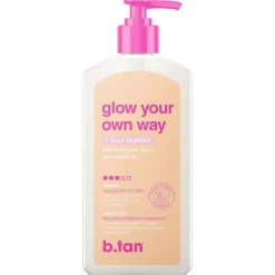 Clearance Glow Your Own Way Express Self Tan Lotion Vegan Tanning