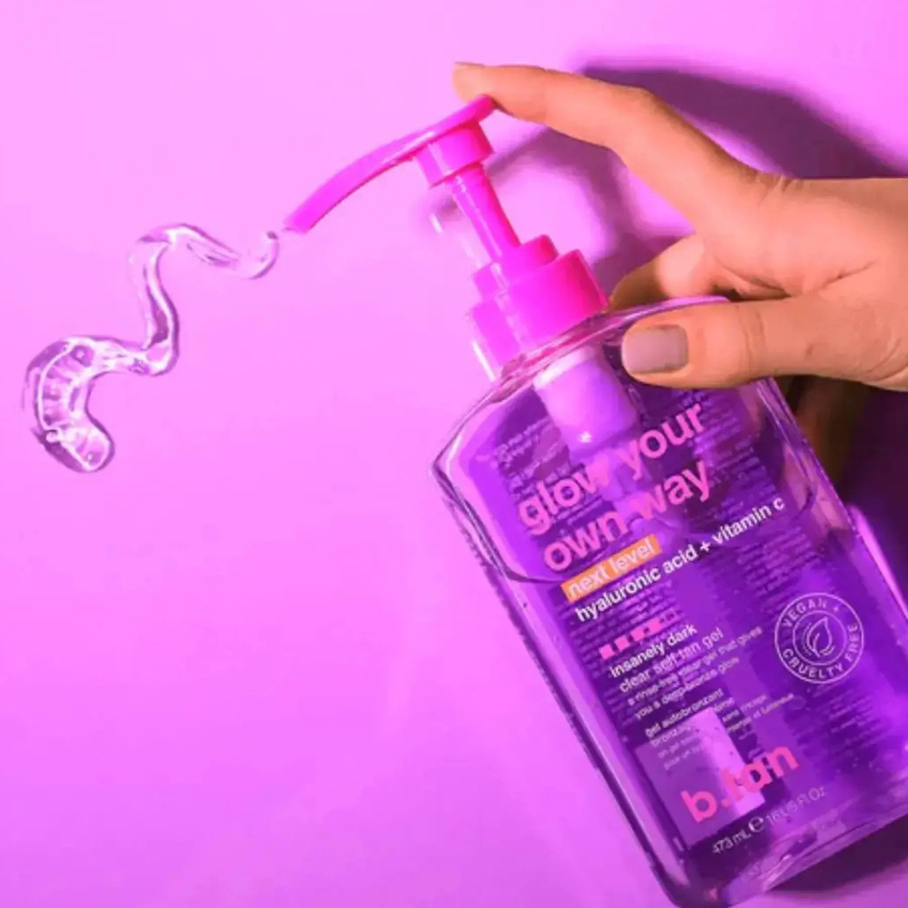Best Glow Your Own Way Next Level Self Tan Gel Vegan Tanning|Tanning Gel