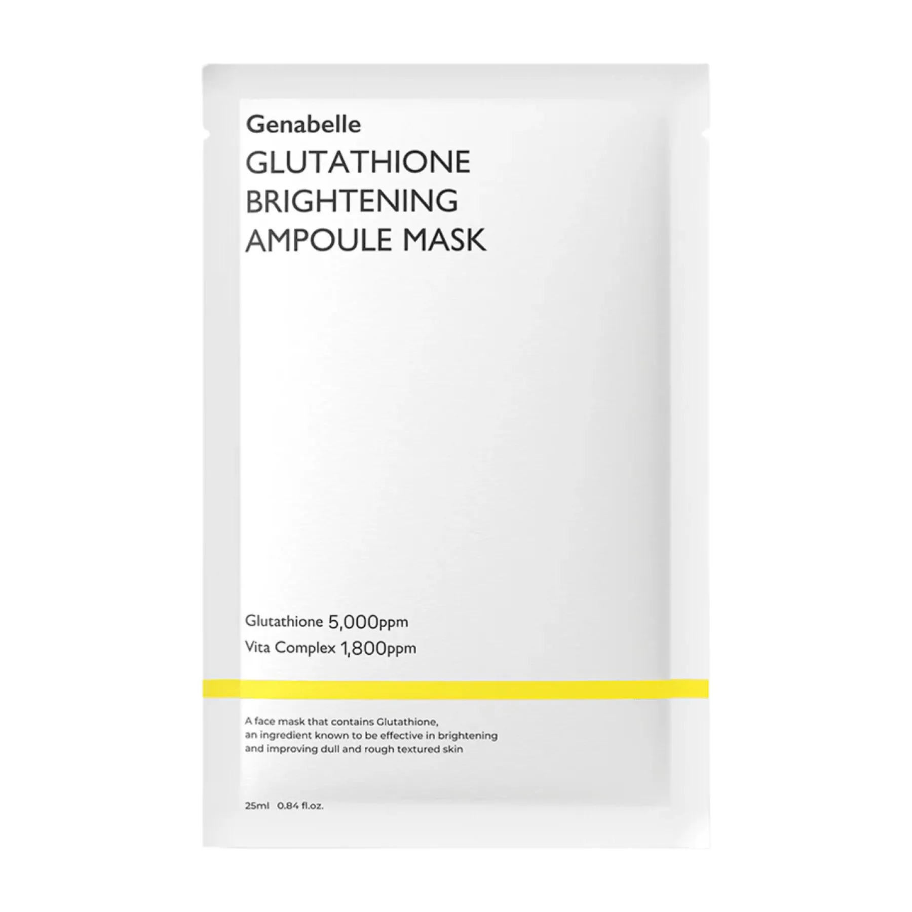 Sale Glutathione Brightening Ampoule Mask Hauptzutat|Vegan Pflege