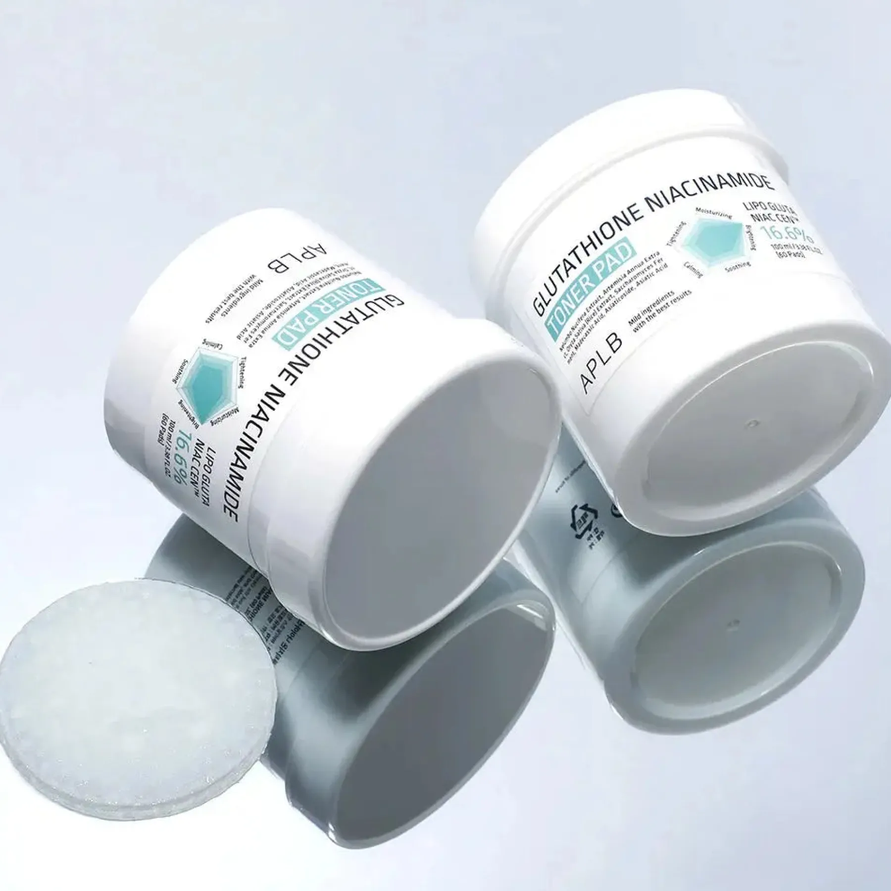 Hot Glutathione Niacinamide Toner Pad Hauptzutat|Toner Pads