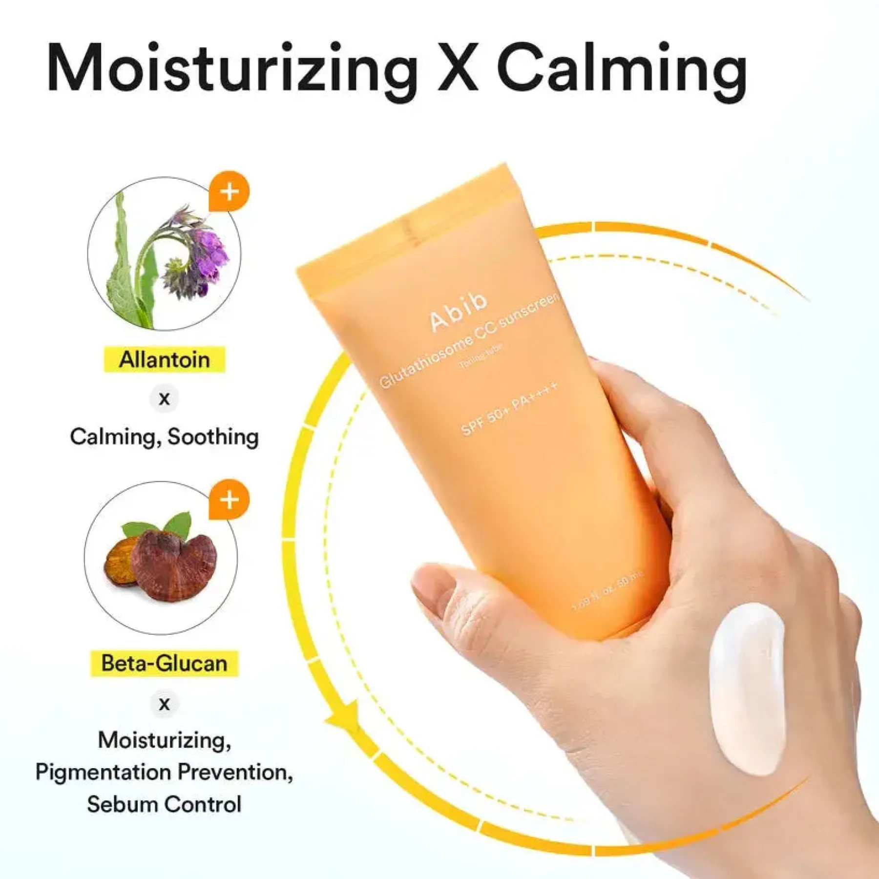 Clearance Glutathiosome CC Sunscreen Toning Tube Hauptzutat|Spf50