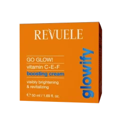 Best Go Glow! Boosting Cream Vit C+ E+ F Vegan Pflege|Feuchtigkeitscremes