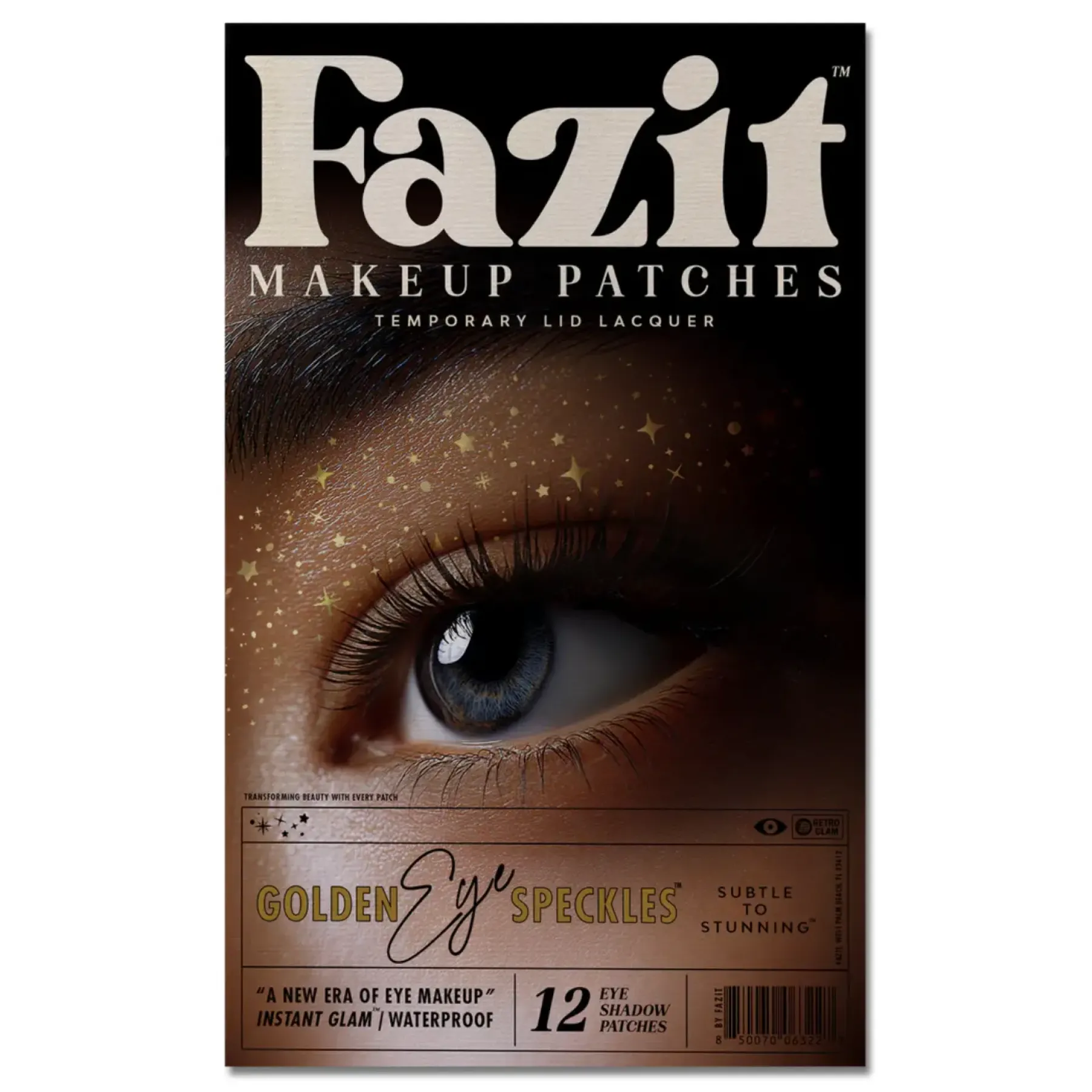New Golden Eye Speckles Face Jewels