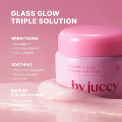 Outlet Gooseberry Juicy Glow-Up Gel Cream Feuchtigkeitscremes|Hauptzutat