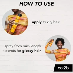 Online Got2b Curlz Refreshing Dry Oil Mist Curly & Coily Styling|Haarprobleem