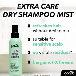 Got2b Extra Care Dry Shampoo Mist Haarprobleem|Shampoo
