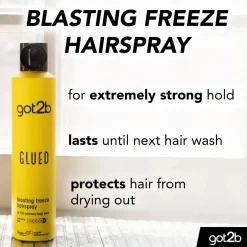 New Got2b Glued Blasting Freeze Hair Spray 100 ml Reisegröße|Haarspray