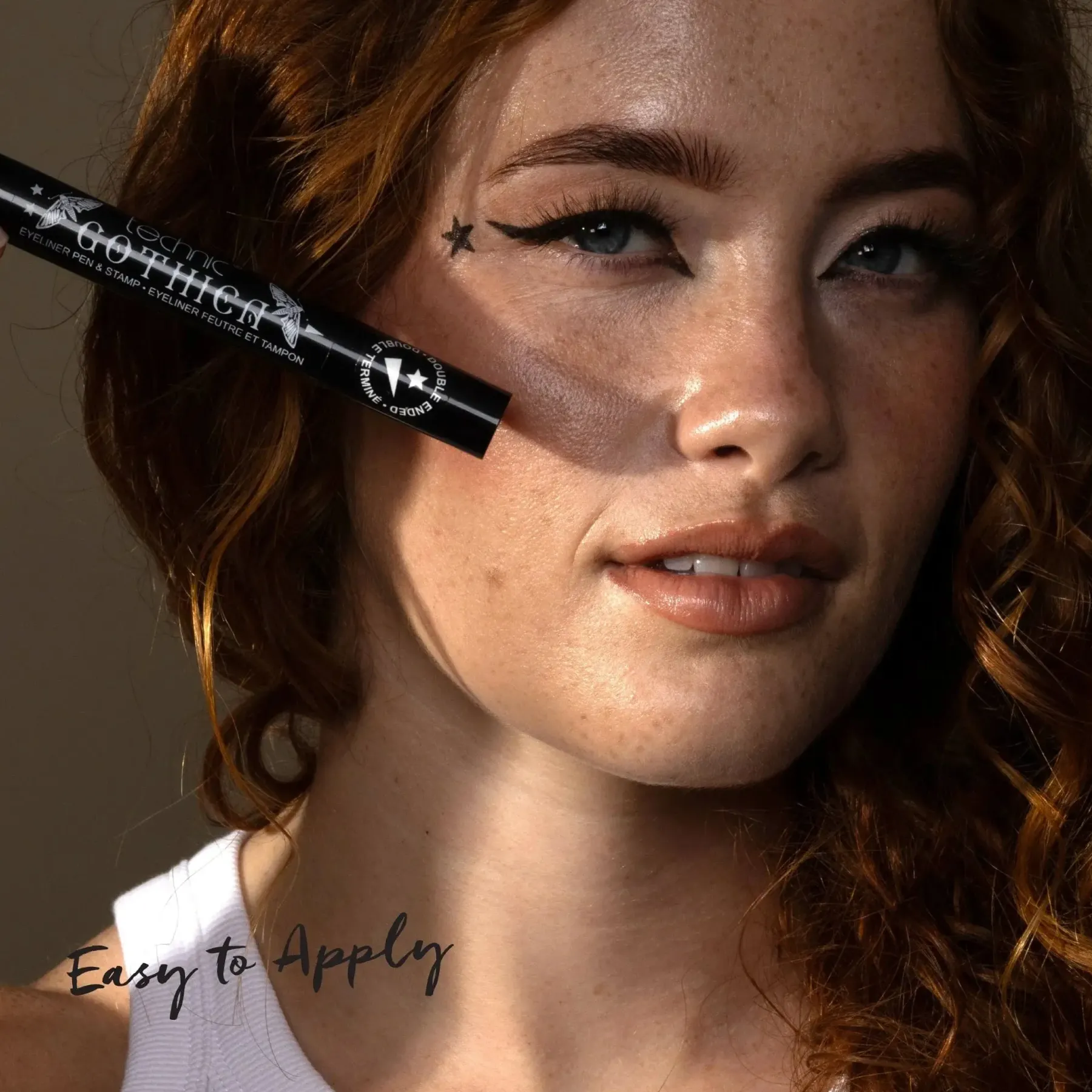 Sale Gothica Eyeliner Pen & Star Stamp Vegan Eyeliner|Eyeliner