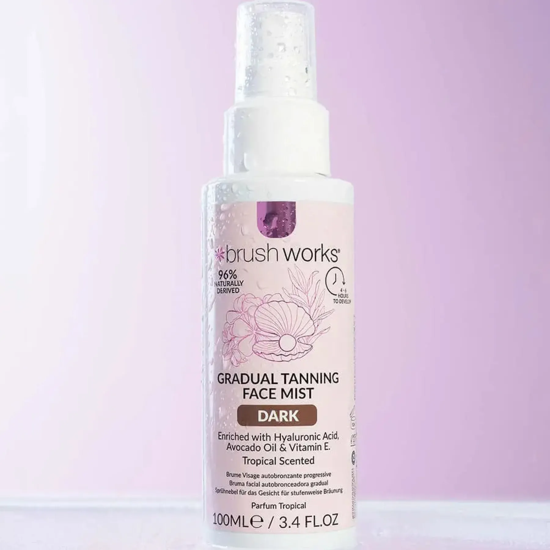 Hot Gradual Tanning Face Mist Dark Tanning Spray|Vegan Tanning