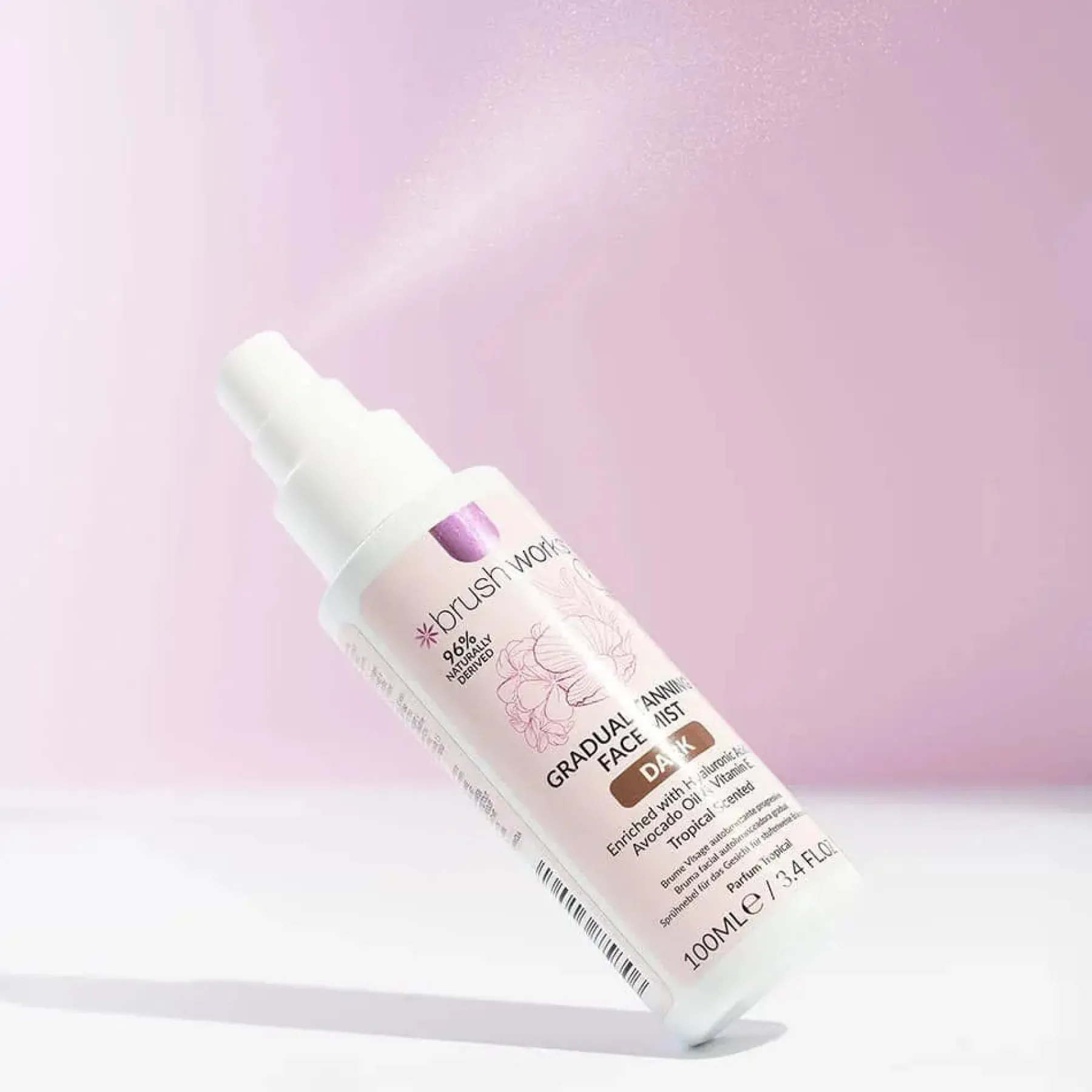 Hot Gradual Tanning Face Mist Dark Tanning Spray|Vegan Tanning
