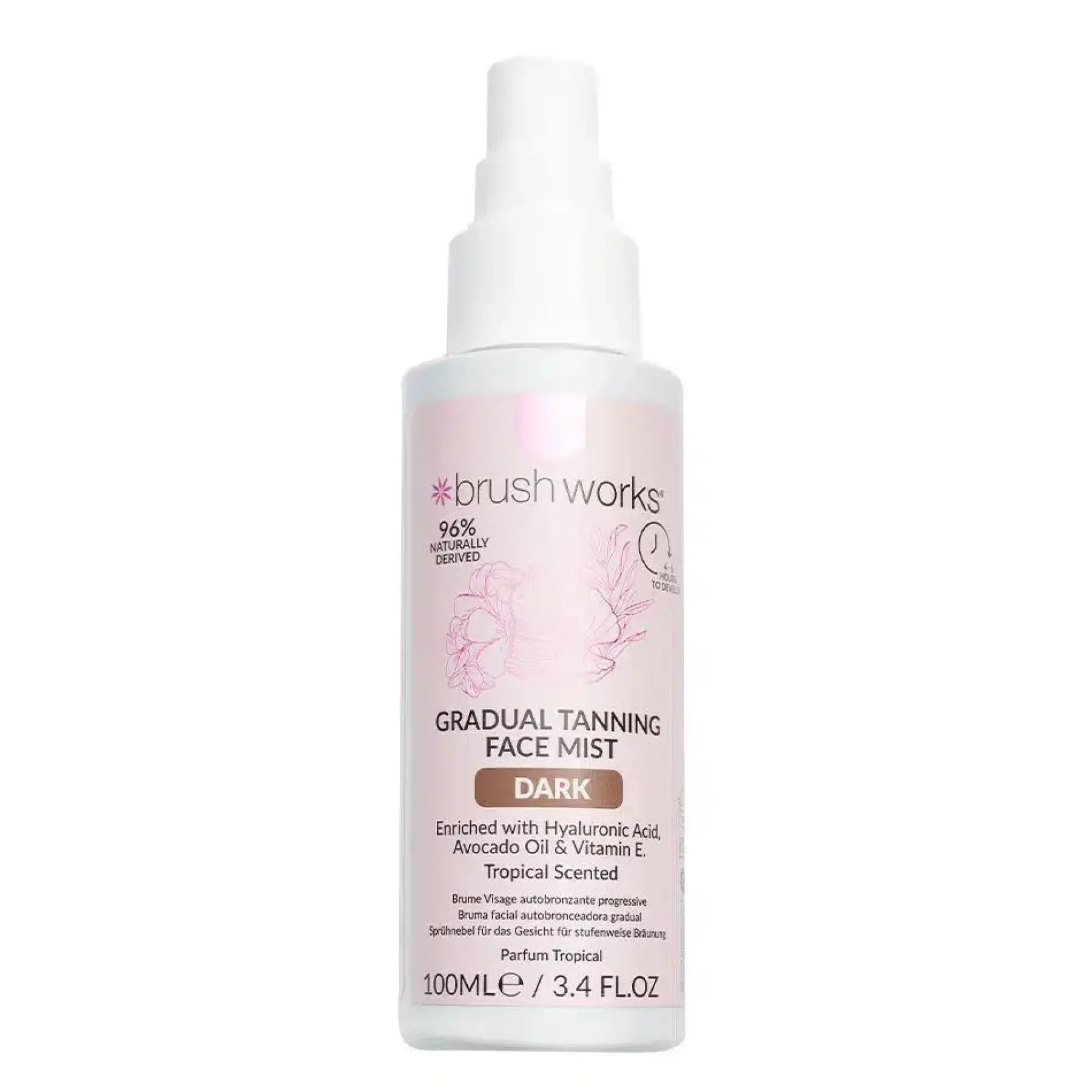 Hot Gradual Tanning Face Mist Dark Tanning Spray|Vegan Tanning