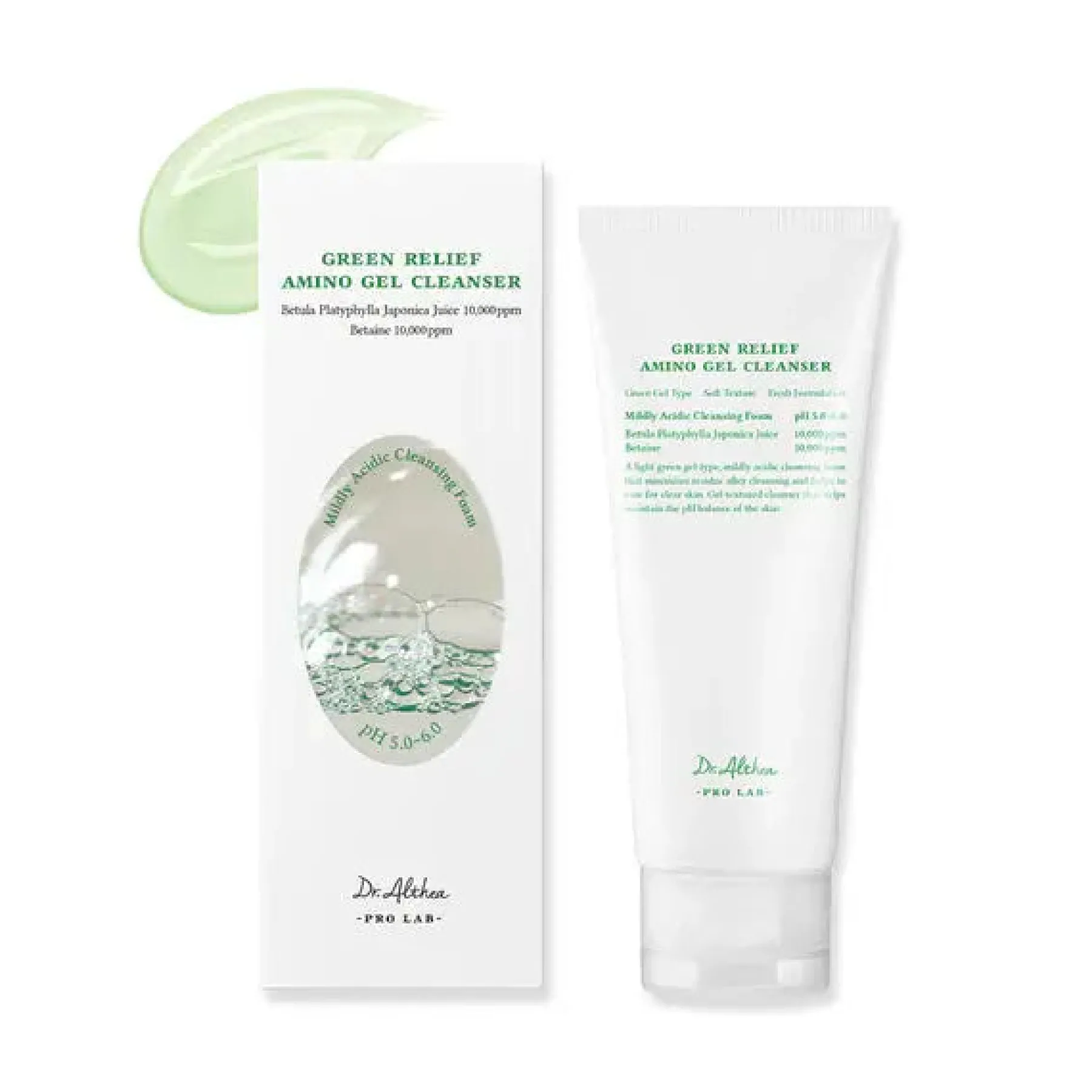 Best Green Relief Amino Gel Cleanser Vegan Pflege|Hautprobleme