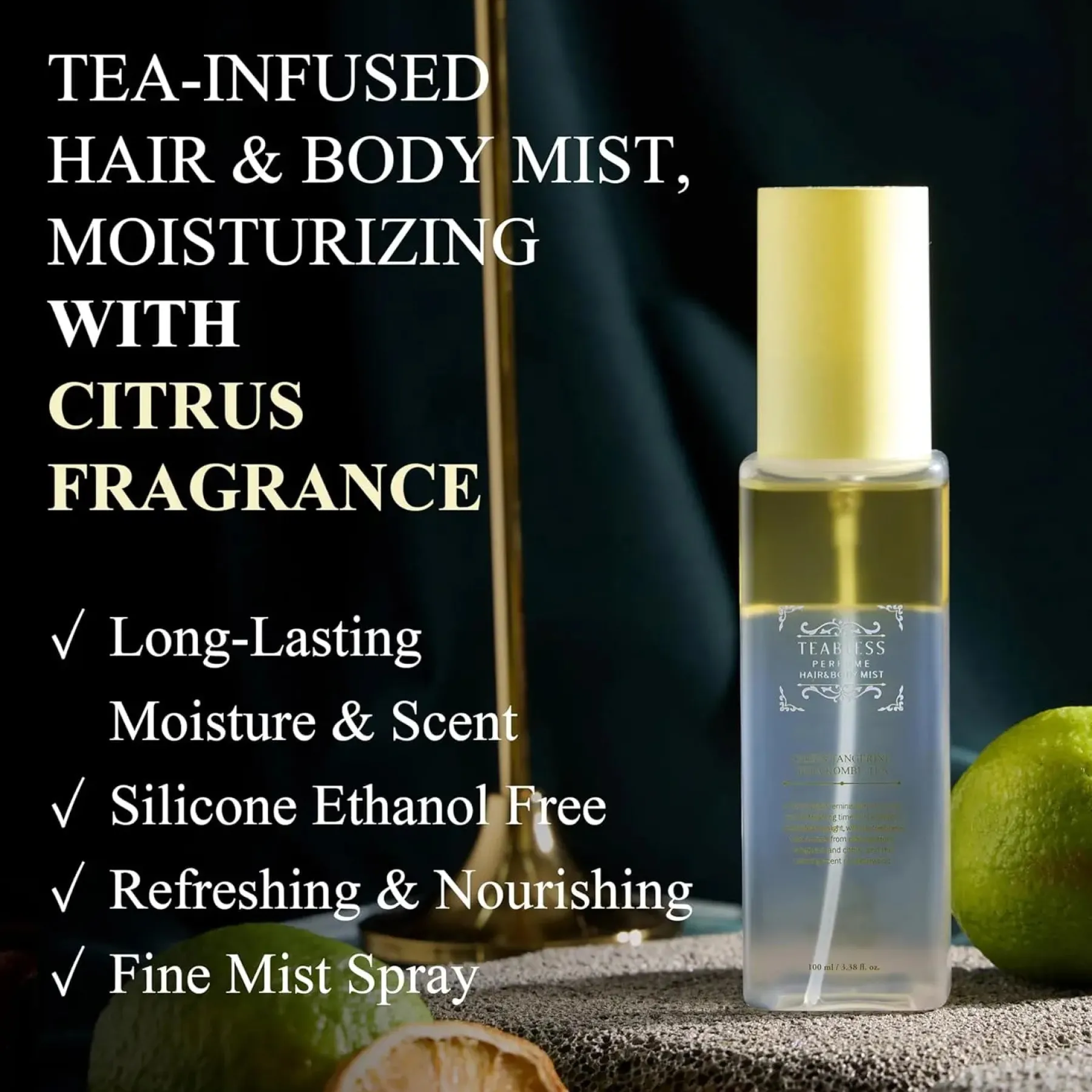 Clearance Green Tangerine Yuja Kombu Tea Perfume Hair & Body Mist Everything Shower|Körpermist