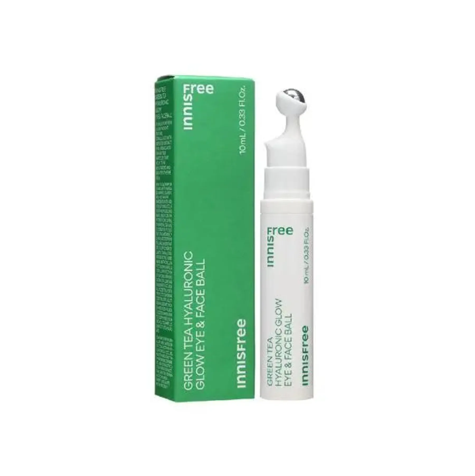 Clearance Green Tea Hyaluronic Glow Eye & Face Ball Augencreme|Vegan Pflege