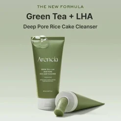 Clearance Green Tea + LHA Deep Pore Rice Cake Cleanser Hauptzutat|Reinigungsmittel