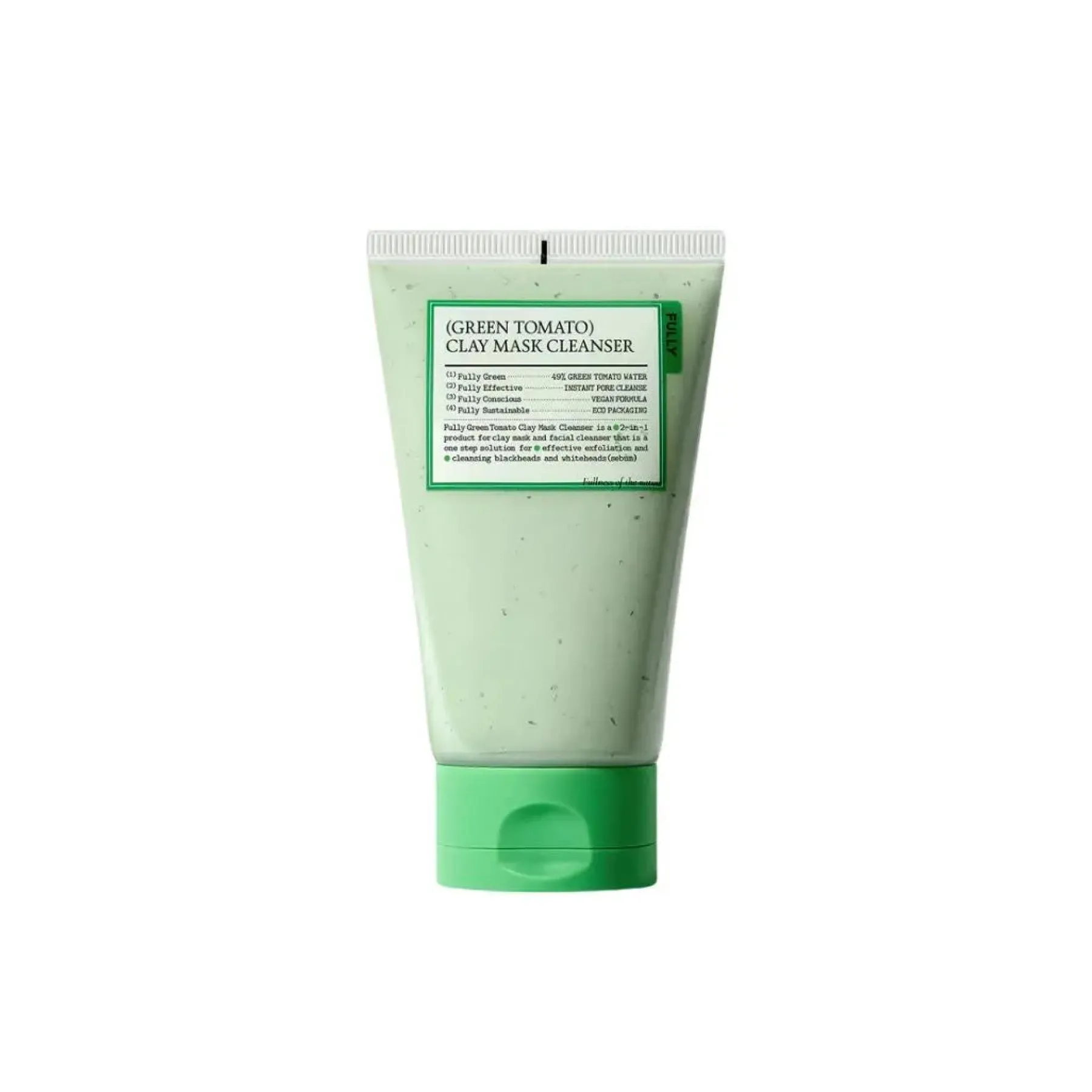 Clearance Green Tomato Clay Pack Cleanser Mini Hauptzutat|Reinigungsmittel